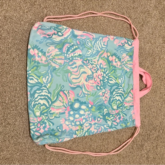 Lilly Pulitzer Floral Print Backpack - Picture 6 of 10